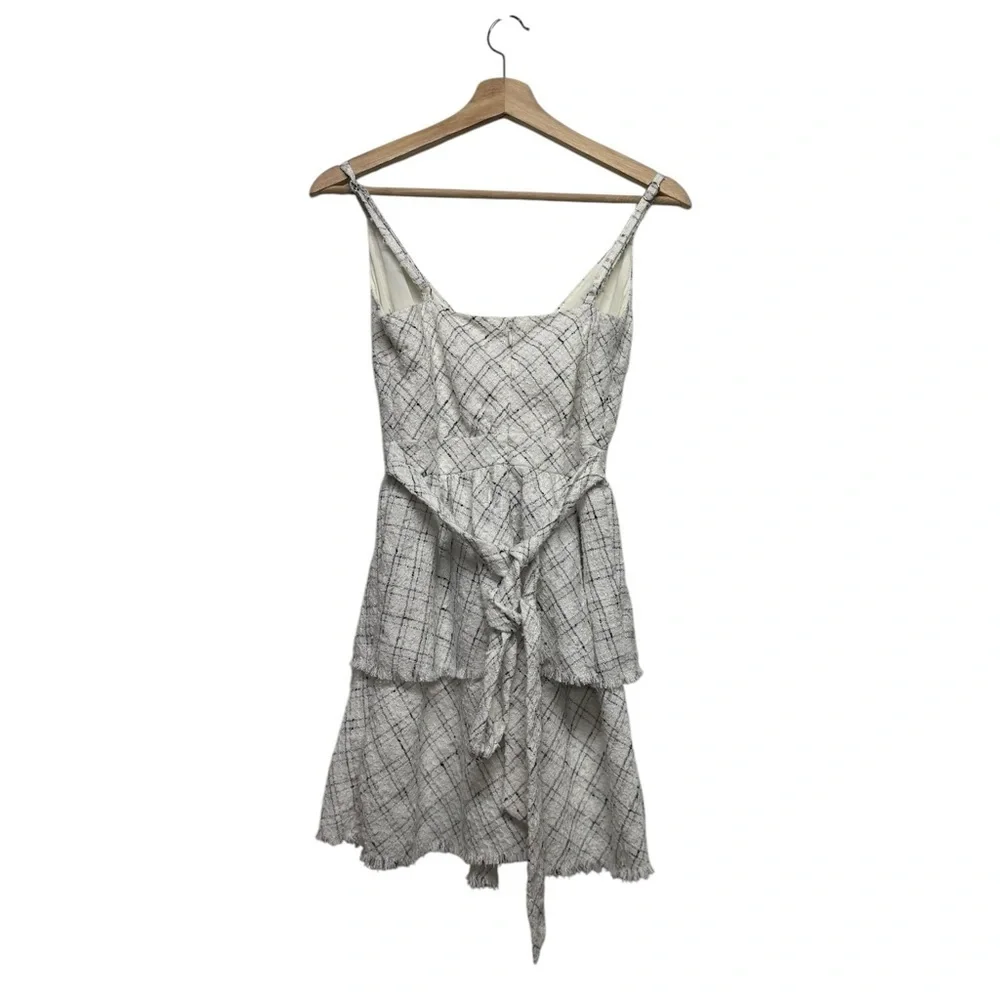 NWOT REVOLVE LOVERS & FRIENDS Nim Tweed Mini Dress S - Picture 7 of 9